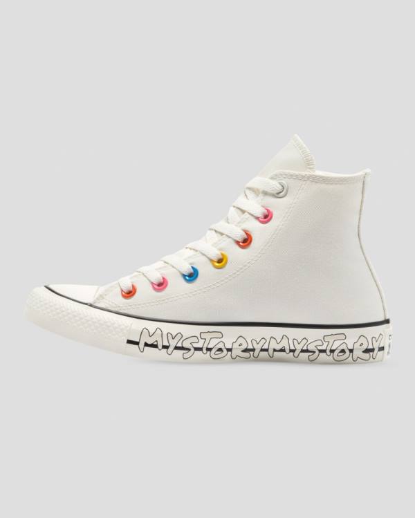 Converse Chuck Taylor All Star My Story High Tops Shoes Beige | CV-908XHG