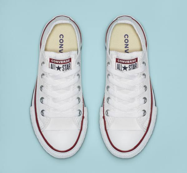 Converse Chuck Taylor All Star Optical White Low Tops Shoes White | CV-456NPK