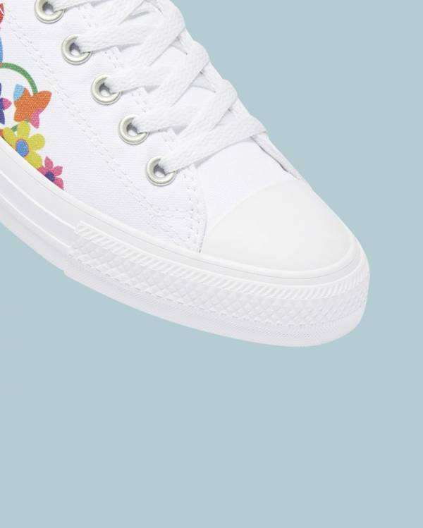 Converse Chuck Taylor All Star Pride Low Tops Shoes White | CV-175CRO