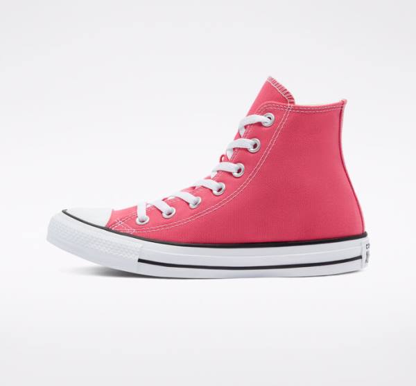 Converse Chuck Taylor All Star Seasonal Color High Tops Shoes Pink | CV-290HFQ