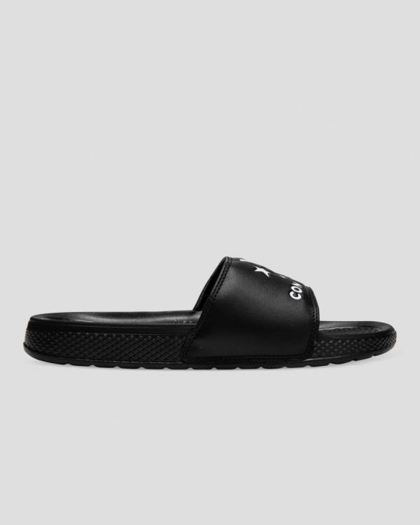 Converse Chuck Taylor All Star Slide Sandals Black | CV-164TRA