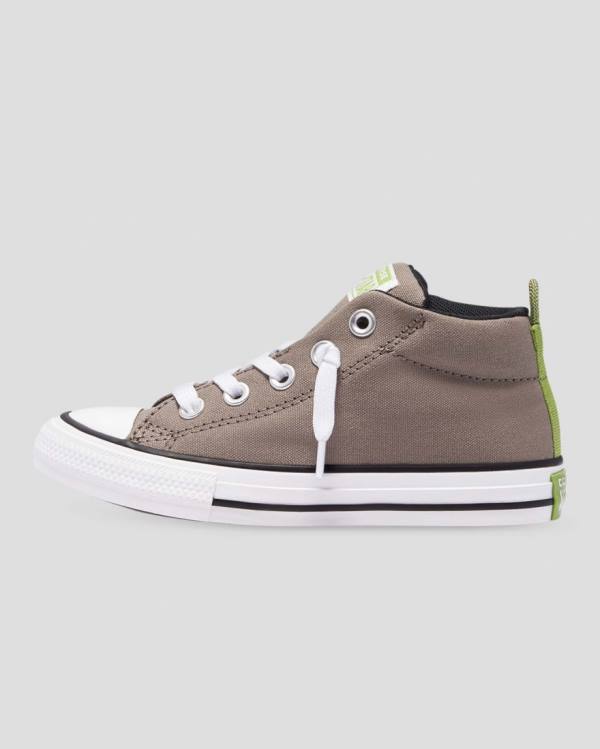 Converse Chuck Taylor All Star Street High Tops Shoes Brown | CV-057ZGJ