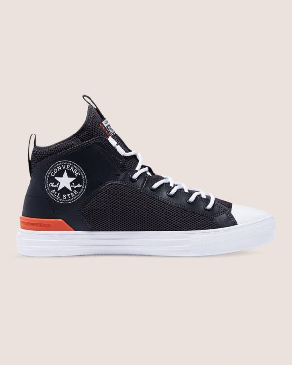 Converse Chuck Taylor All Star Summer Daze Ultra High Tops Shoes Black | CV-154PWD