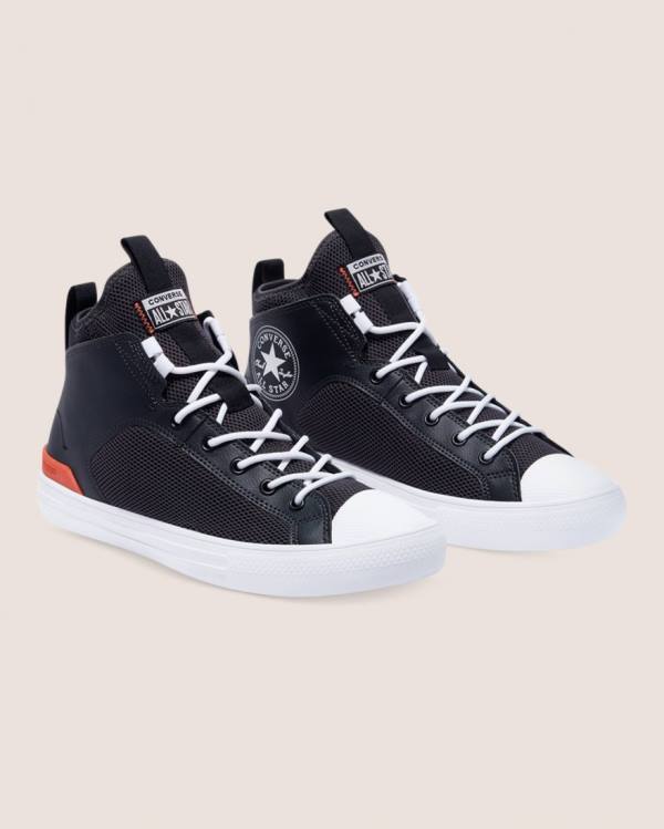 Converse Chuck Taylor All Star Summer Daze Ultra High Tops Shoes Black | CV-516LOM