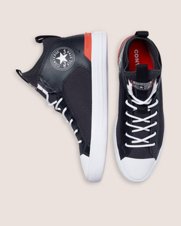 Converse Chuck Taylor All Star Summer Daze Ultra High Tops Shoes Black | CV-516LOM