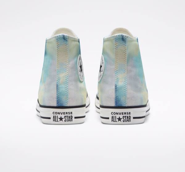 Converse Chuck Taylor All Star Tie-Dye High Tops Shoes Multicolor / Black | CV-241JKH