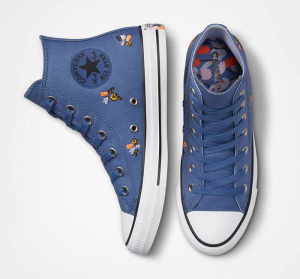 Converse Chuck Taylor All Star We Are Stronger Together High Tops Shoes Blue / Indigo | CV-465LFU