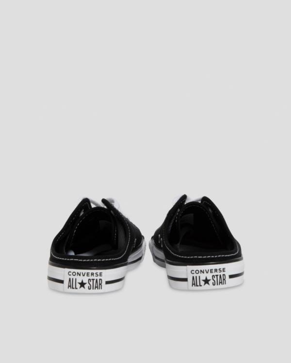 Converse Chuck Taylor Dainty Mule Slip Low Tops Shoes Black | CV-264HEU