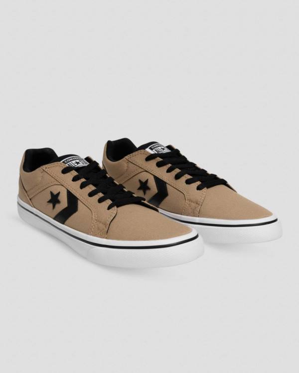 Converse El Distrito Mix And Match Low Tops Shoes Khaki Black | CV-534DKM