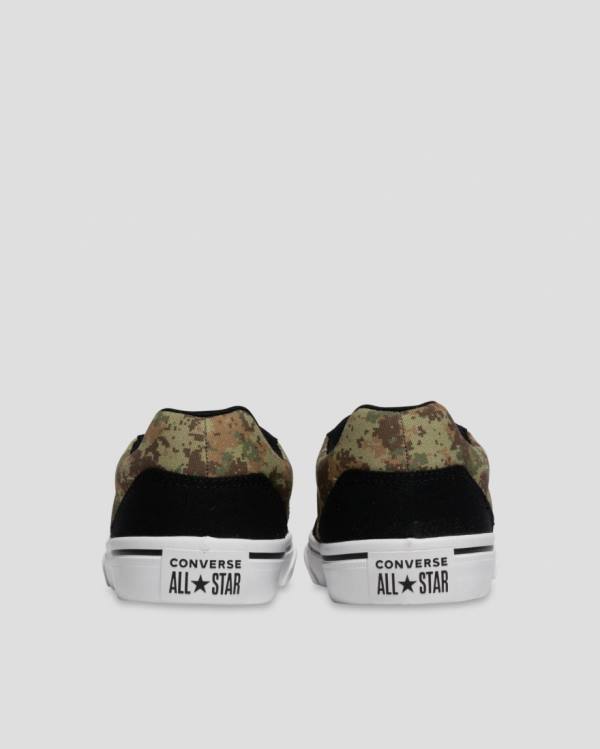 Converse El Distrito Mix And Match Low Tops Shoes Black Camo | CV-945BLH