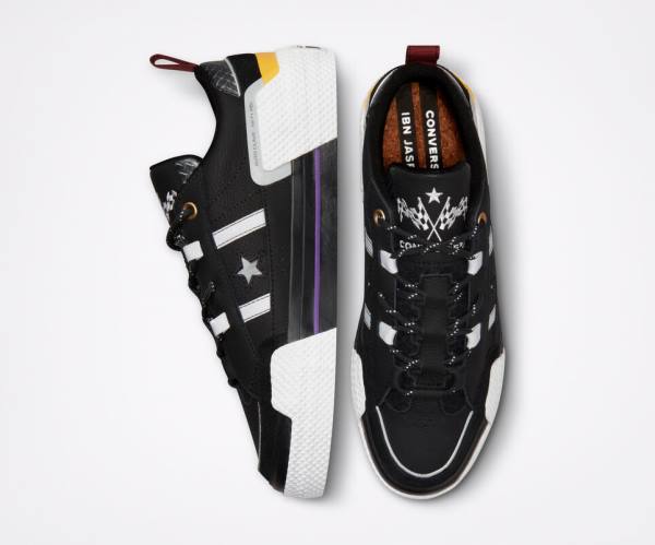 Converse Ibn Jasper One Star Low Tops Shoes Black / White / Yellow | CV-106IDH