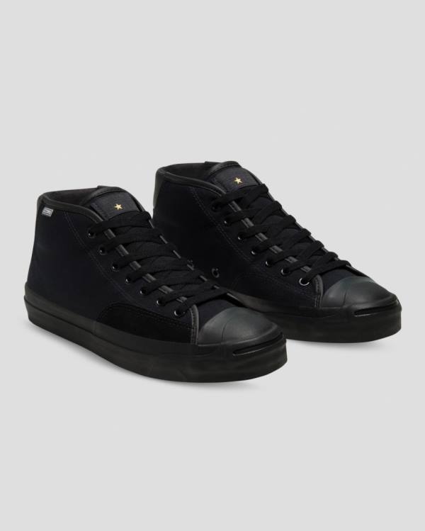 Converse Jack Purcell Pro Designed By Alexis High Tops Shoes Black | CV-801DPY