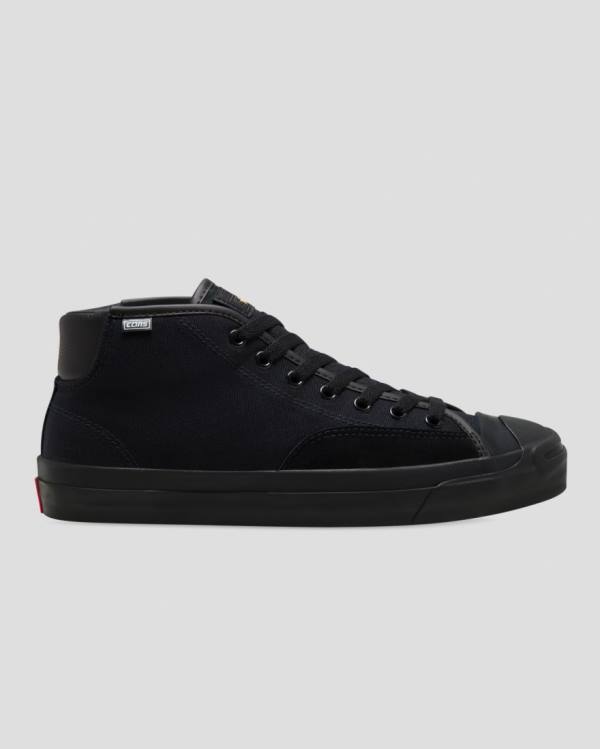 Converse Jack Purcell Pro Designed By Alexis High Tops Shoes Black | CV-801DPY