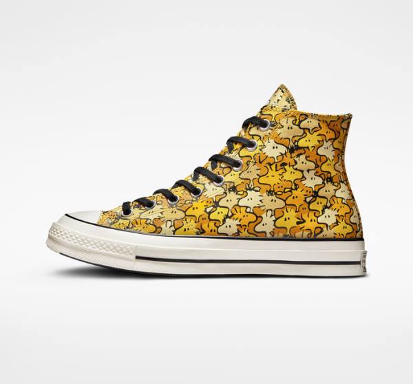 Converse Peanuts Chuck 70 High Tops Shoes Yellow / Gold | CV-873YPU