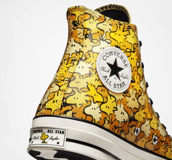 Converse Peanuts Chuck 70 High Tops Shoes Yellow / Gold | CV-873YPU