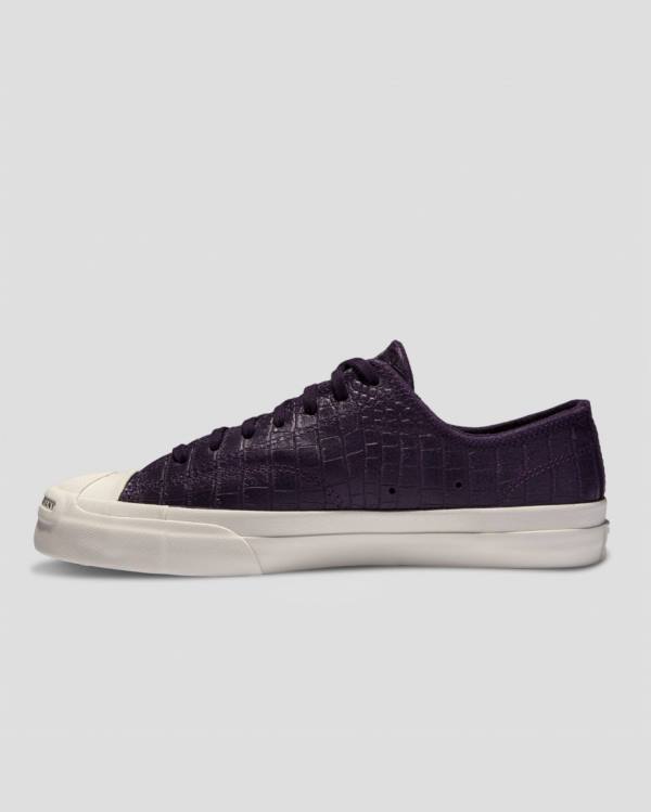 Converse Pop Trading Co Jack Purcell Pro Low Tops Shoes Purple Black | CV-213ZJP