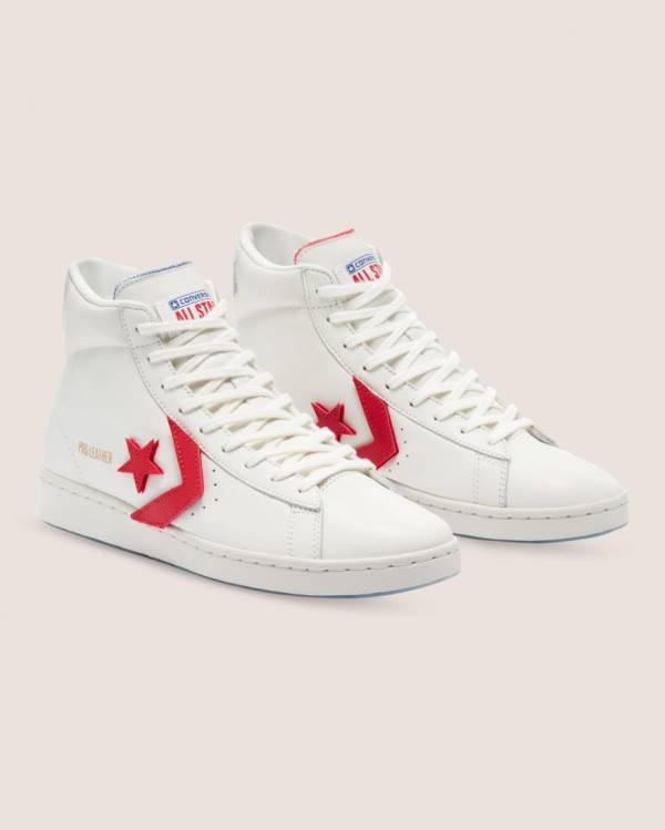 Converse Pro Leather Birth Of Flight High Tops Shoes White | CV-932RLO