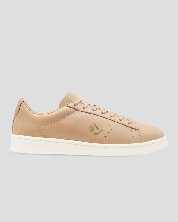 Converse Pro Leather Horween Low Tops Shoes Khaki | CV-968MZC