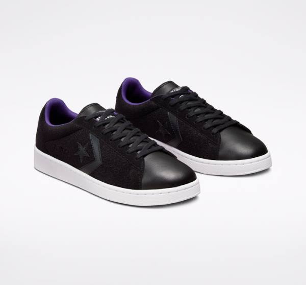 Converse Pro Leather It's Possible Low Tops Shoes Black / White | CV-925OKN