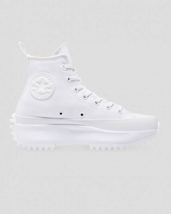 Converse Run Star Hike High Tops Shoes White | CV-209SUO