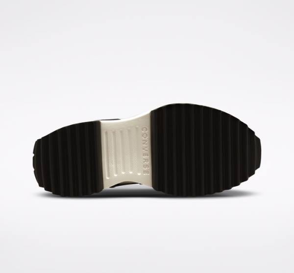 Converse Run Star Hike Platform Polka Dots High Tops Shoes Black | CV-320PWD