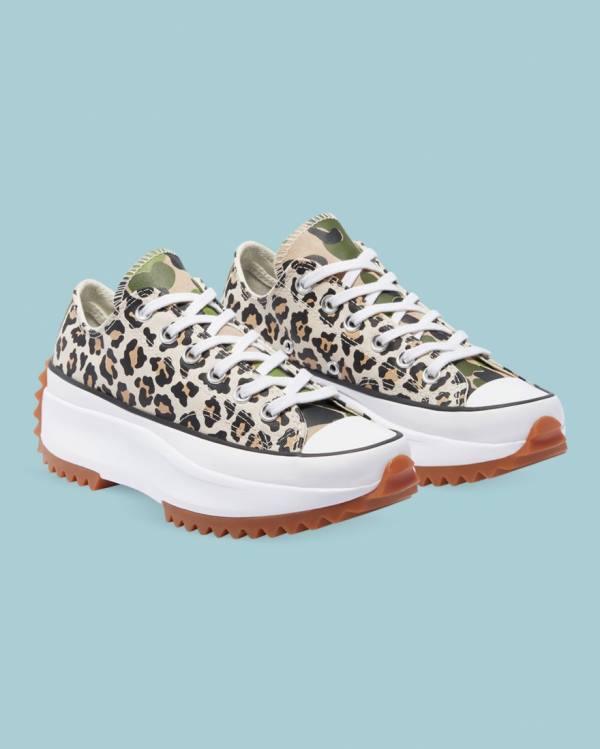 Converse Run Star Hike Wild Archive Low Tops Shoes Leopard | CV-658DXP