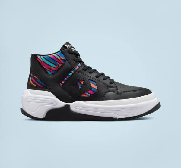 Converse Weapon CX High Tops Shoes Black / Pink / Royal | CV-430DQI